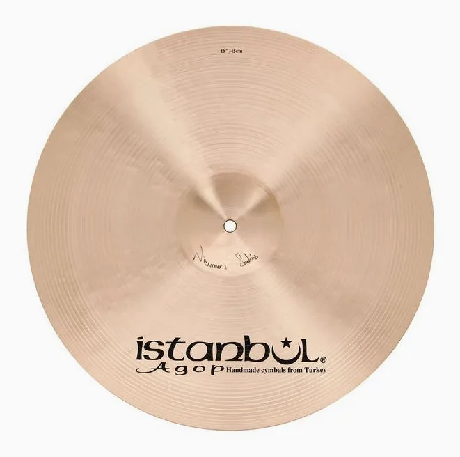 Istanbul Agop Trad. Suspended Crash 18", vista di tre quarti, photo 2