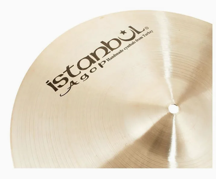 Istanbul Agop 16" Traditional Thin Crash, vista di tre quarti, photo 3