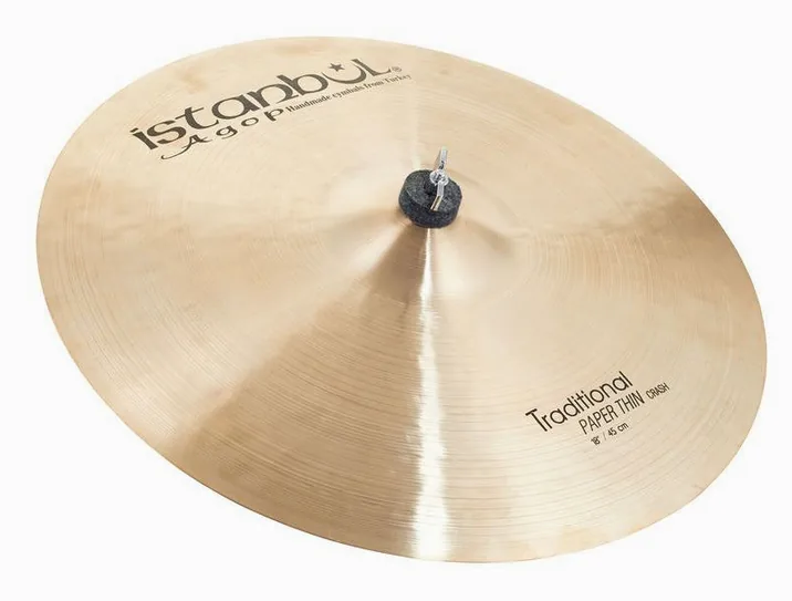 Istanbul Agop Traditional Pap.Thin Crash 18", dettaglio frontale