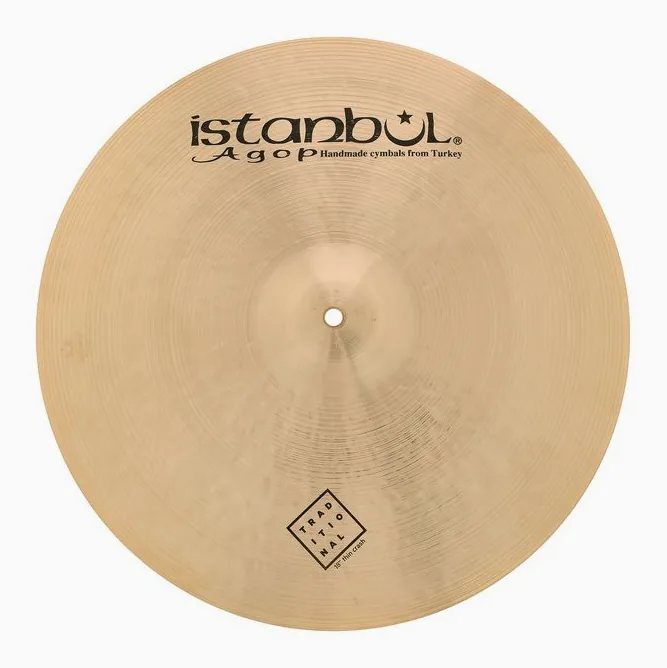 Istanbul Agop 18" Traditional Thin Crash, vista di lato, photo 2
