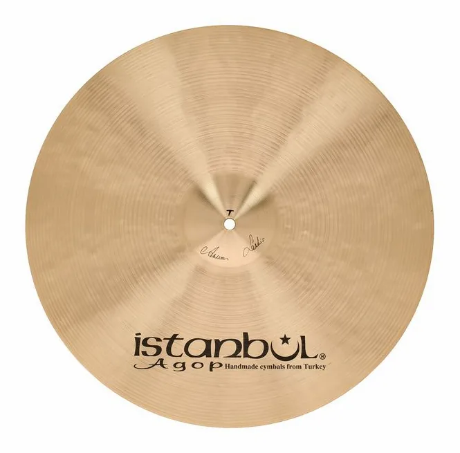 Istanbul Agop 18" Traditional Thin Crash, dettaglio ravvicinato, photo 3
