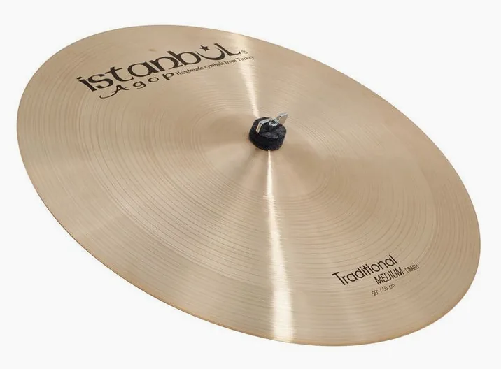 Istanbul Agop Traditional Crash Medium 20", dettaglio frontale