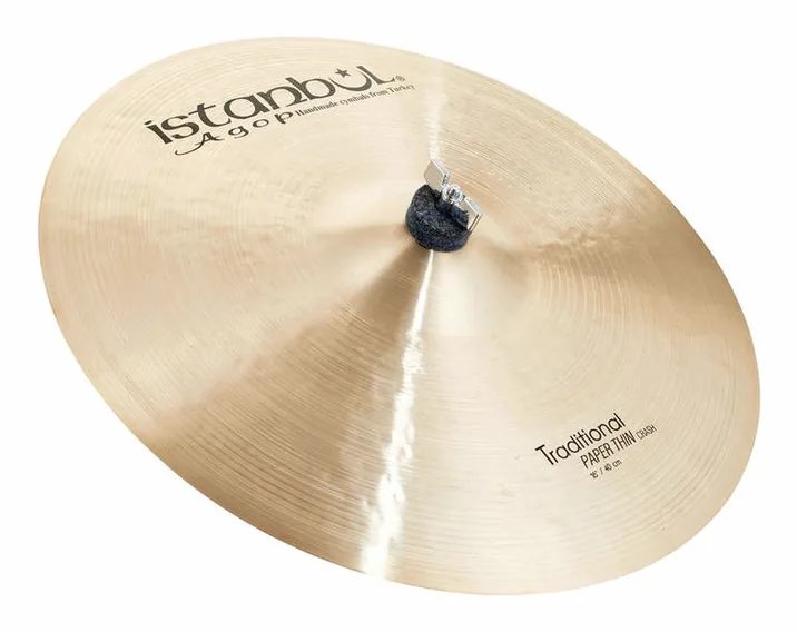 Istanbul Agop Traditional Pap.Thin Crash 16", su sfondo neutro