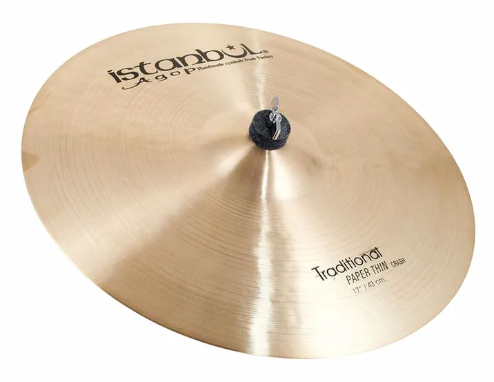 Istanbul Agop Traditional Pap.Thin Crash 17", vista frontale