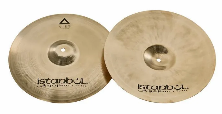 Istanbul Agop Xist Brilliant Cymbal Set, vista frontale, photo 4