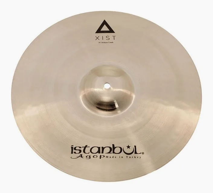 Istanbul Agop Xist Brilliant Cymbal Set Pro, su sfondo neutro, photo 4