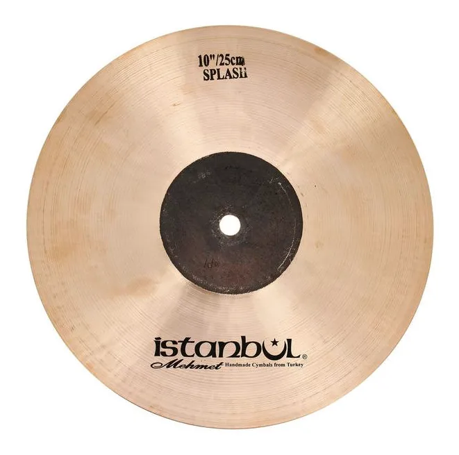 Istanbul Mehmet 10" Black Bell Splash, vista frontale, photo 2