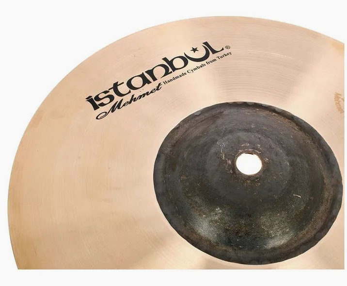 Istanbul Mehmet 10" Black Bell Splash, vista di tre quarti, photo 3
