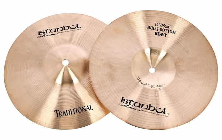 Istanbul Mehmet 10" Heavy Hi-Hat Traditional, vista frontale, photo 3