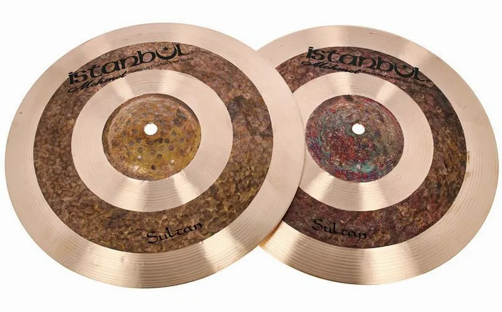 Istanbul Mehmet 13" Hi-Hat Sultan Series, vista di tre quarti, photo 2