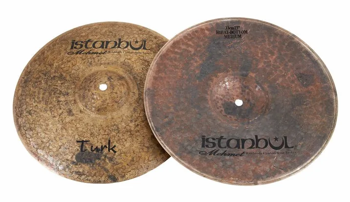 Istanbul Mehmet 13" Medium Hi-Hat Turk Series, vista di tre quarti, photo 3