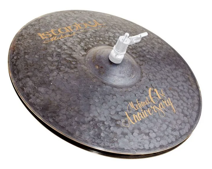 Istanbul Mehmet 14" 61st Vintage Hi-Hat, vista frontale