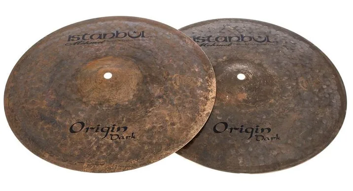 Istanbul Mehmet 14" Hi-Hat Origin Dark Series, vista frontale, photo 2