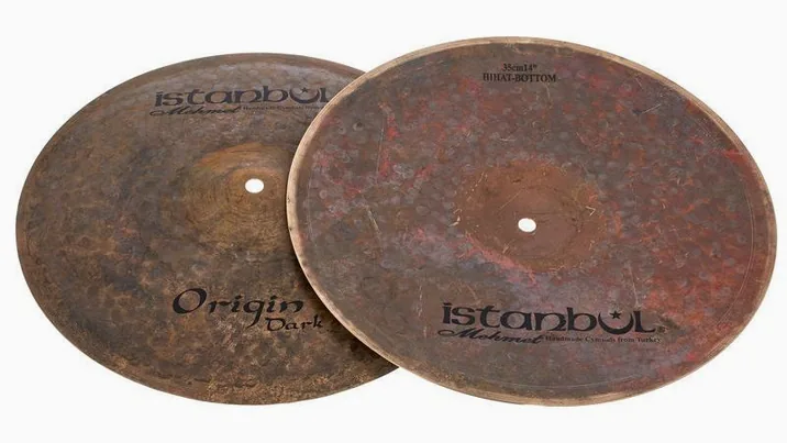 Istanbul Mehmet 14" Hi-Hat Origin Dark Series, vista di tre quarti, photo 3
