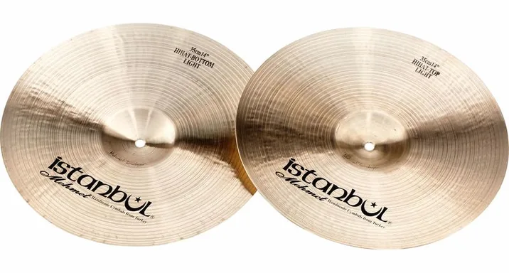 Istanbul Mehmet 14" Light Hi-Hat Traditional, su sfondo neutro, photo 2