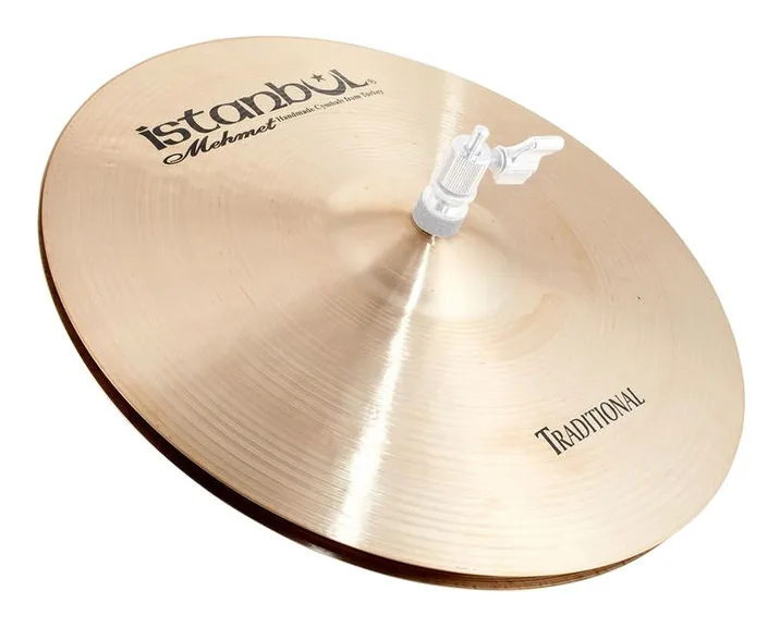 Istanbul Mehmet 14" Medium Hi-Hat Traditional, su sfondo neutro