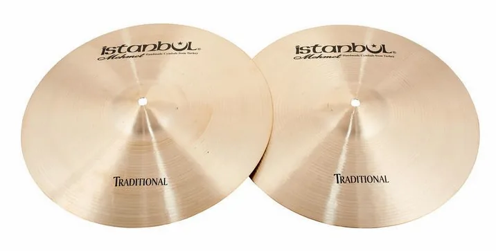 Istanbul Mehmet 14" Medium Hi-Hat Traditional, su sfondo neutro, photo 2