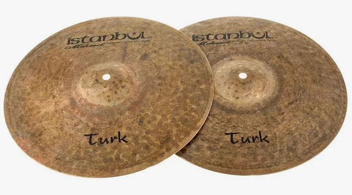 Istanbul Mehmet 14" Medium Hi-Hat Turk Series, vista dall'alto, photo 2