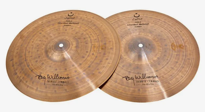 Istanbul Mehmet 14" Tony Williams Hi-Hat, vista di tre quarti, photo 2