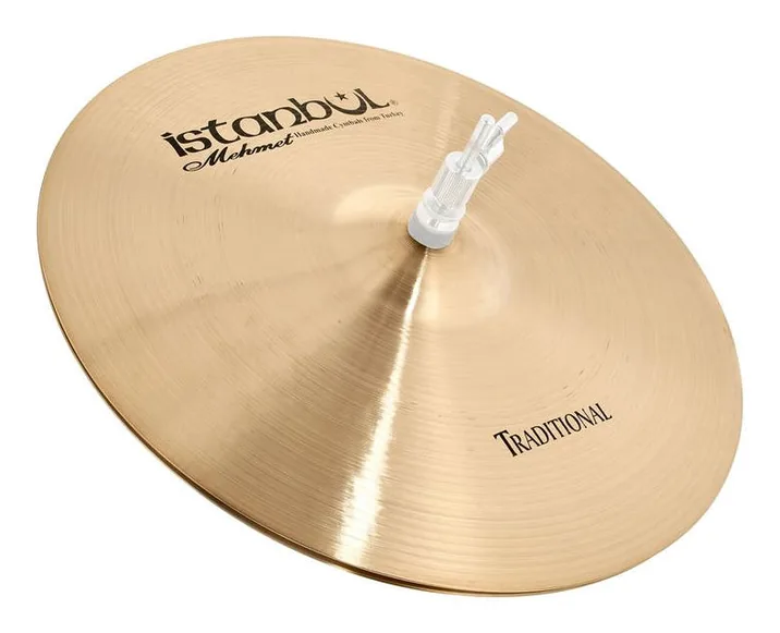 Istanbul Mehmet 15" Flat B Hole Hi-Hat Tradit., dettaglio frontale