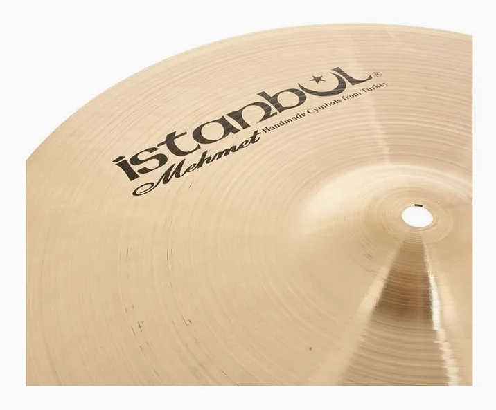Istanbul Mehmet 15" Flat B Hole Hi-Hat Tradit., vista di tre quarti, photo 4
