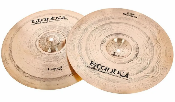Istanbul Mehmet 15" Legend Dry Hi-Hat, vista dall'alto, photo 3