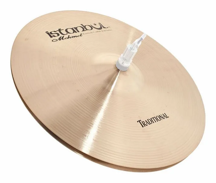Istanbul Mehmet 15" Light Hi-Hat Traditional, vista frontale