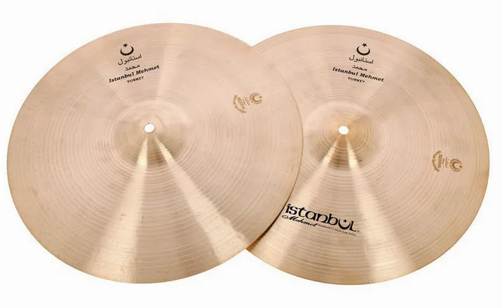 Istanbul Mehmet 15" Nostalgia Hi-Hat, vista dall'alto, photo 2