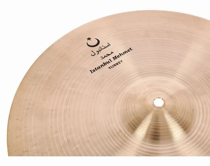 Istanbul Mehmet 15" Nostalgia Hi-Hat, su sfondo neutro, photo 4
