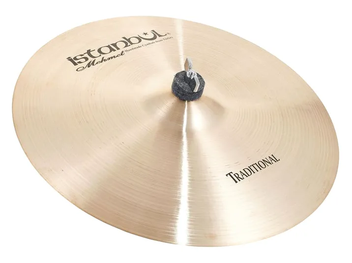 Istanbul Mehmet 15" Paper Thin Crash Tradit., dettaglio frontale