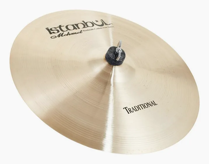 Istanbul Mehmet 15" Thin Crash Traditional, dettaglio frontale