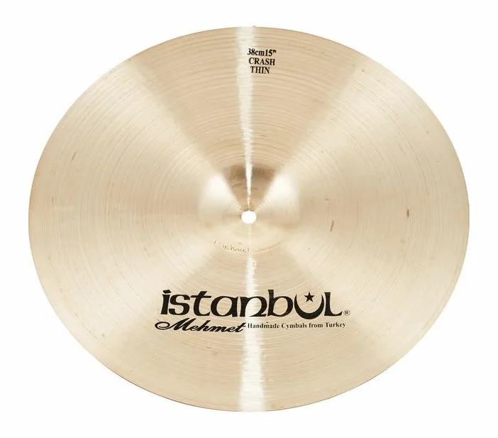 Istanbul Mehmet 15" Thin Crash Traditional, vista frontale, photo 2