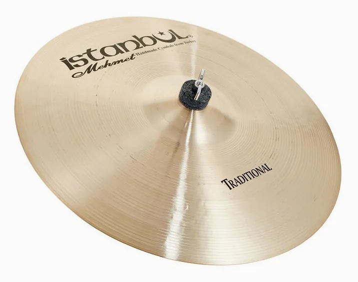 Istanbul Mehmet 16" Thin Crash Traditional, dettaglio frontale
