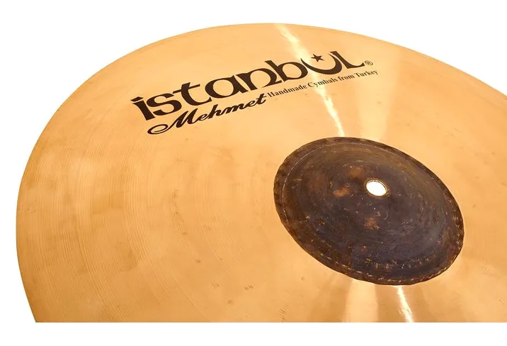 Istanbul Mehmet 17" Black Bell Crash, su sfondo neutro, photo 3