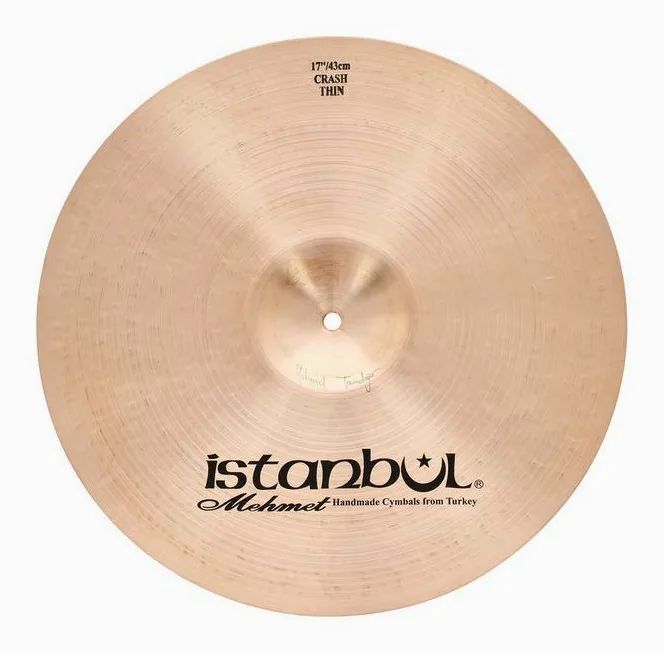 Istanbul Mehmet 17" Thin Crash Traditional, vista di tre quarti, photo 2