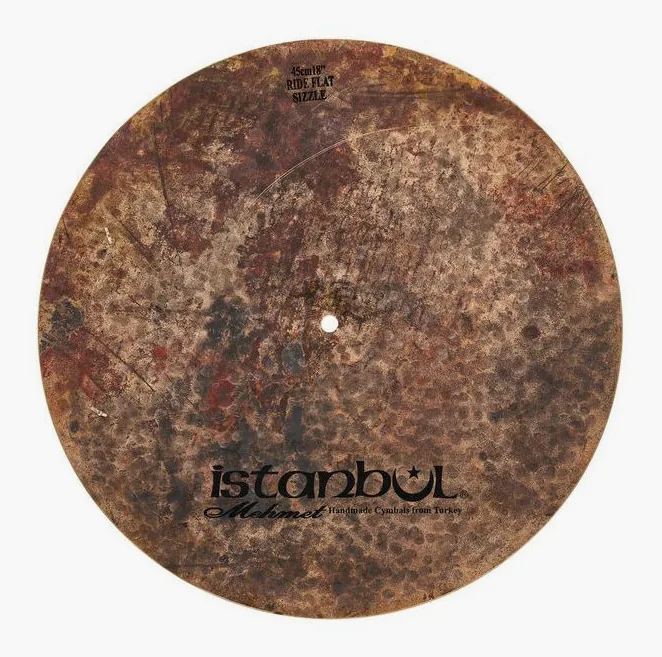 Istanbul Mehmet 18" Flat Ride Sizzle Turk S., su sfondo neutro, photo 3