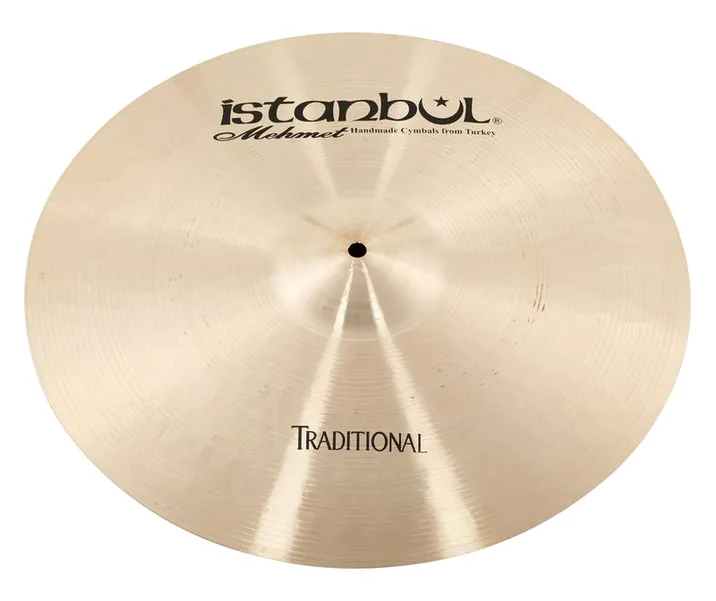 Istanbul Mehmet 18" Medium Crash Traditional, vista di lato, photo 2