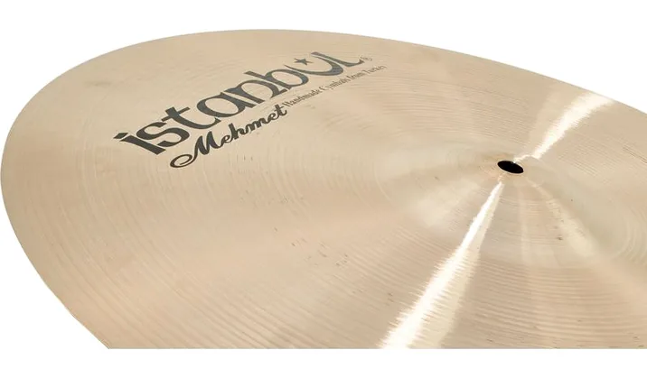 Istanbul Mehmet 18" Medium Crash Traditional, vista di lato, photo 4