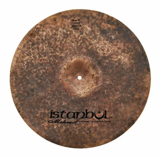 Istanbul Mehmet 18" Med.Thin Crash Origin Dark, vista di tre quarti, photo 2