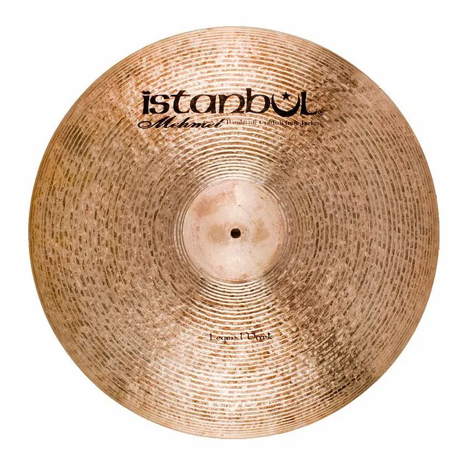 Istanbul Mehmet 19" Legend Dark Ride Sizzle, dettaglio frontale