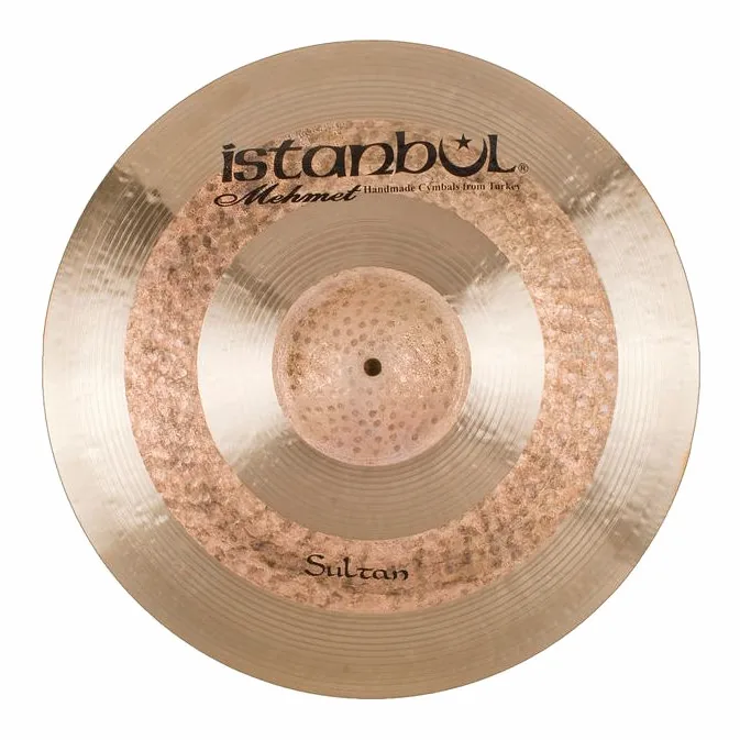 Istanbul Mehmet 19" Medium Ride Sultan Series, di fronte su sfondo neutro