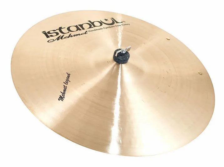 Istanbul Mehmet 19" Mehmet Legend Sizzle Ride, di fronte su sfondo neutro