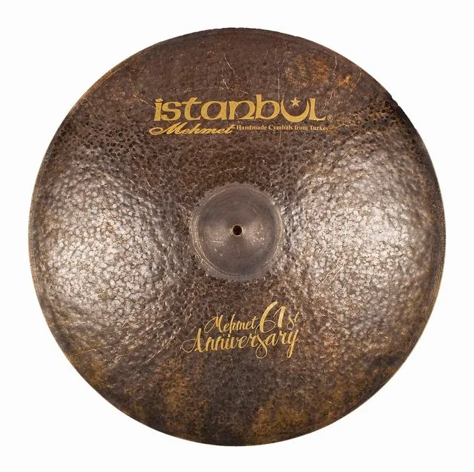 Istanbul Mehmet 19" Vintage Crash Ride, su sfondo neutro