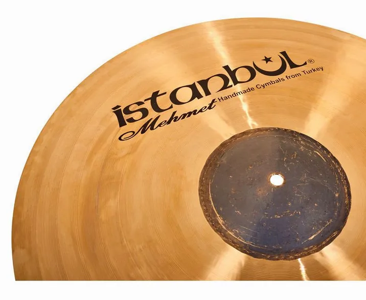 Istanbul Mehmet 20" Black Bell Crash, vista frontale, photo 3