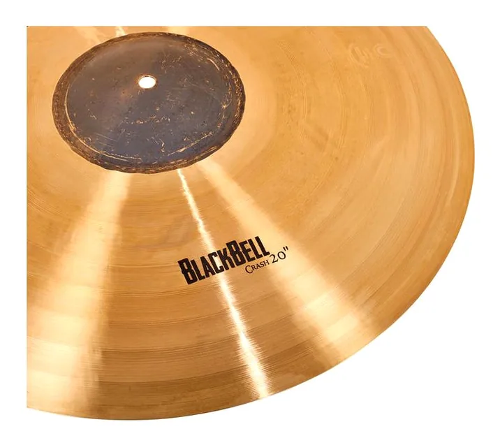 Istanbul Mehmet 20" Black Bell Crash, vista di tre quarti, photo 4