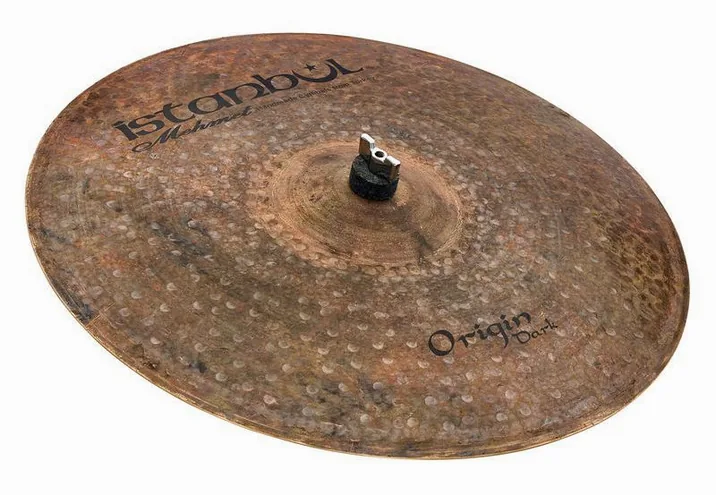 Istanbul Mehmet 20" Ride Origin Dark Series, di fronte su sfondo neutro