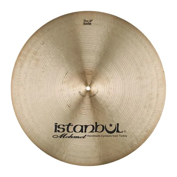 Istanbul Mehmet 20" Sizzle Flat Ride Tradition, vista di tre quarti, photo 2