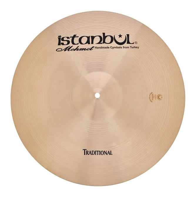 Istanbul Mehmet 20" Thin Crash Traditional, vista frontale, photo 2