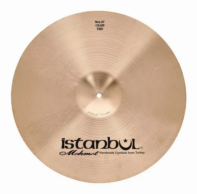 Istanbul Mehmet 20" Thin Crash Traditional, vista di lato, photo 3