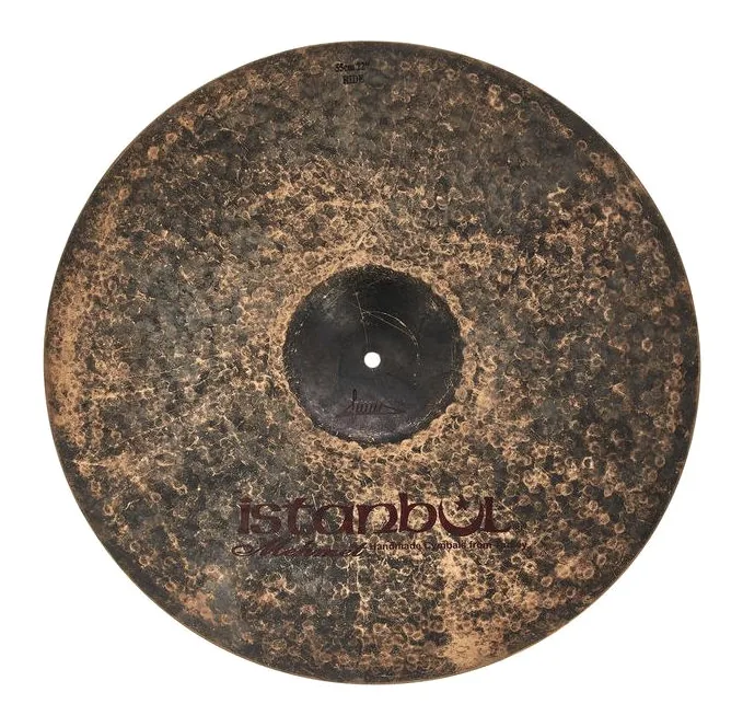 Istanbul Mehmet 22" Black Sea 1623 Ride, vista frontale, photo 2